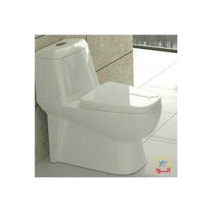 توالت فرنگی گلسار مدل پارمیس سیم لس بیده دار