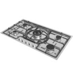 دنیته - اجاق گاز 5 شعله - مدل 108 - استیل